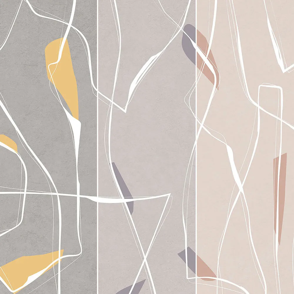 Creativille - Wallpaper 828220 abstract lines and spots 3D Model