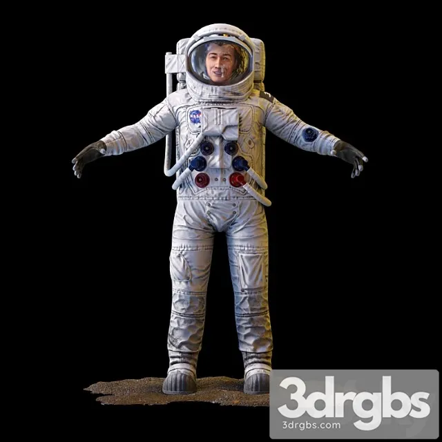 Creature Astronaut 3D Model Free