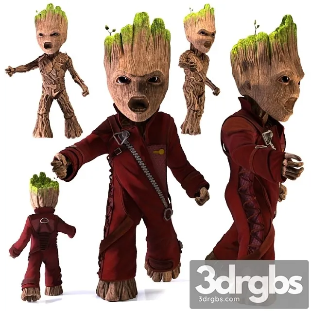 Creature Groot 3D Model Free