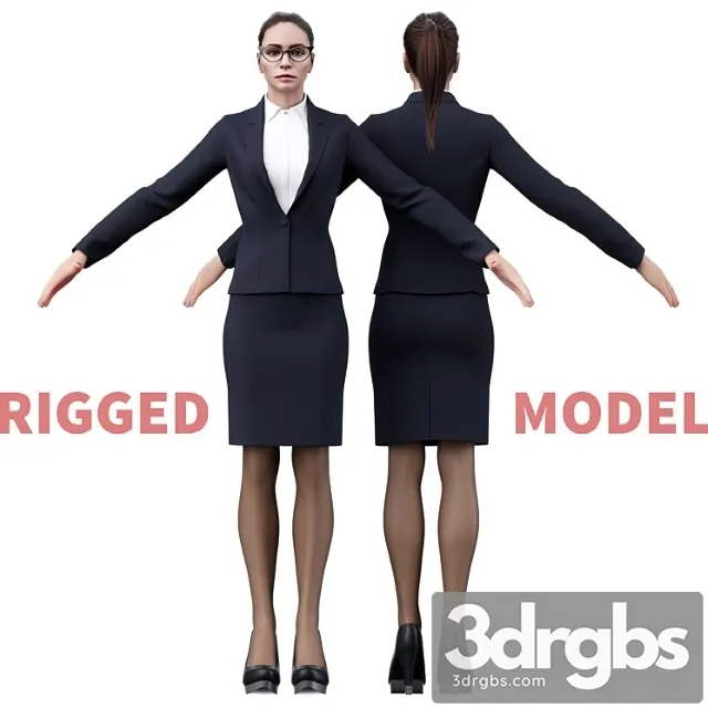 Creature Teacher 3D Model Free