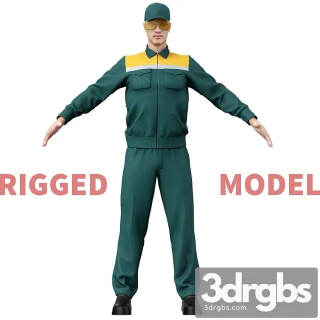 Creature Working 3D Model Free