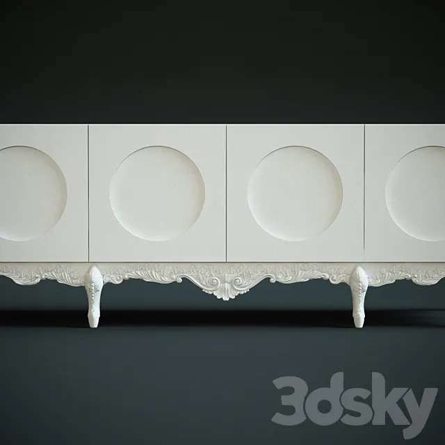 Creazioni Amanda TV Stand 3D Model