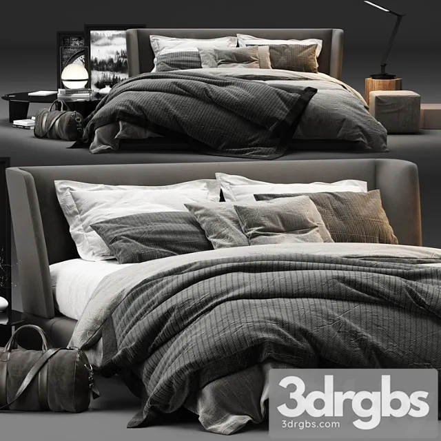 Creed bed 2 3D Model Free
