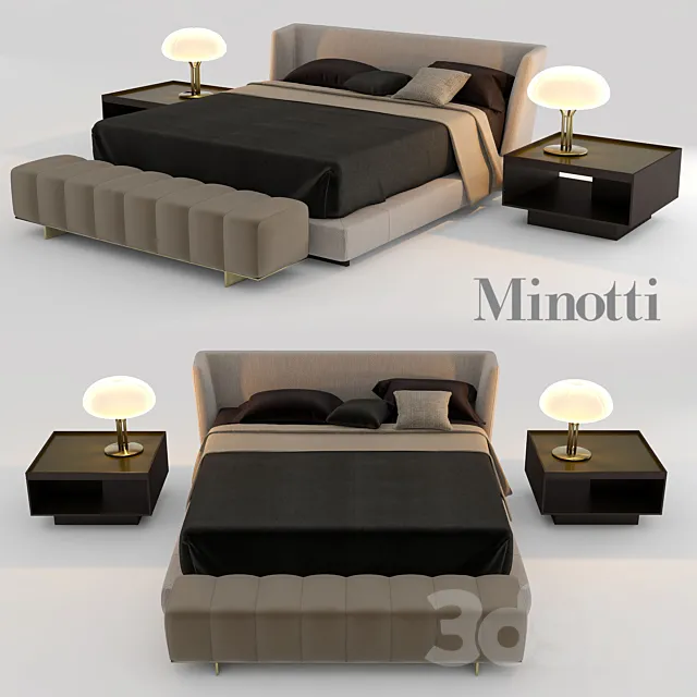creed bed 3DModel
