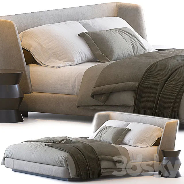 Creed by Minotti 3D Model