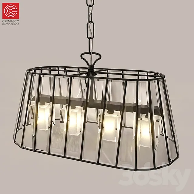 Cremasco illuminazione art. 2090 3DModel