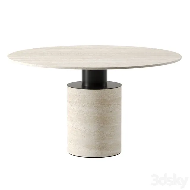 Creso Dining Table by Acerbis 3D Model
