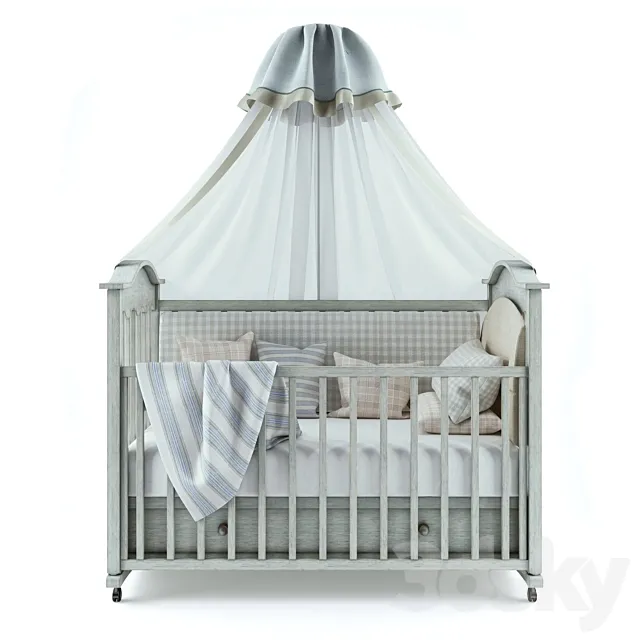 Crib 3D Model