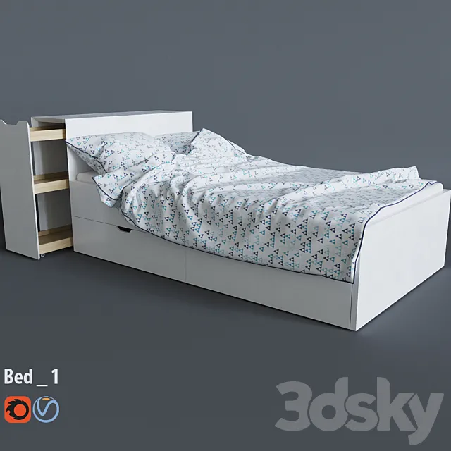 Crib 3DModel