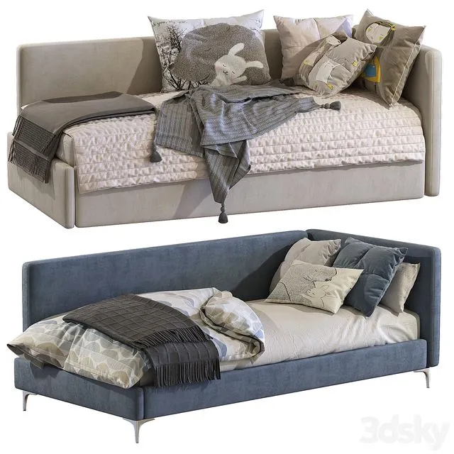 Crib Be-Max Twils 2 3D Model