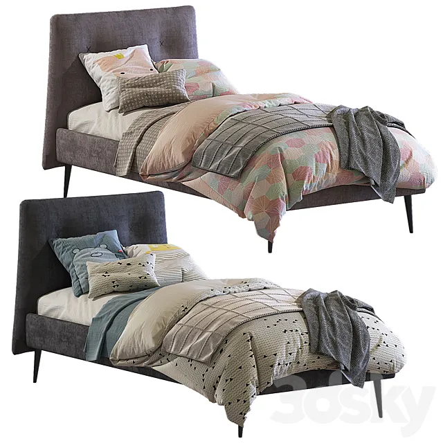 Crib Cleo _ Nidi 2 3DModel