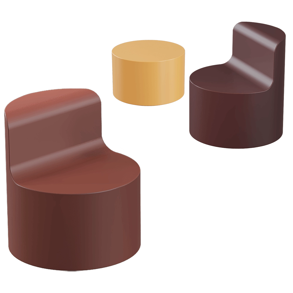Cridea - Soft furniture Dial 3D Model