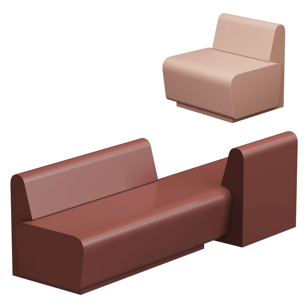 Cridea - Soft furniture Hub 3D Model