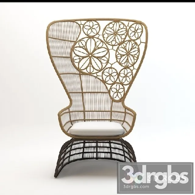 Crinoline Patricia Urquiola 3D Model Free