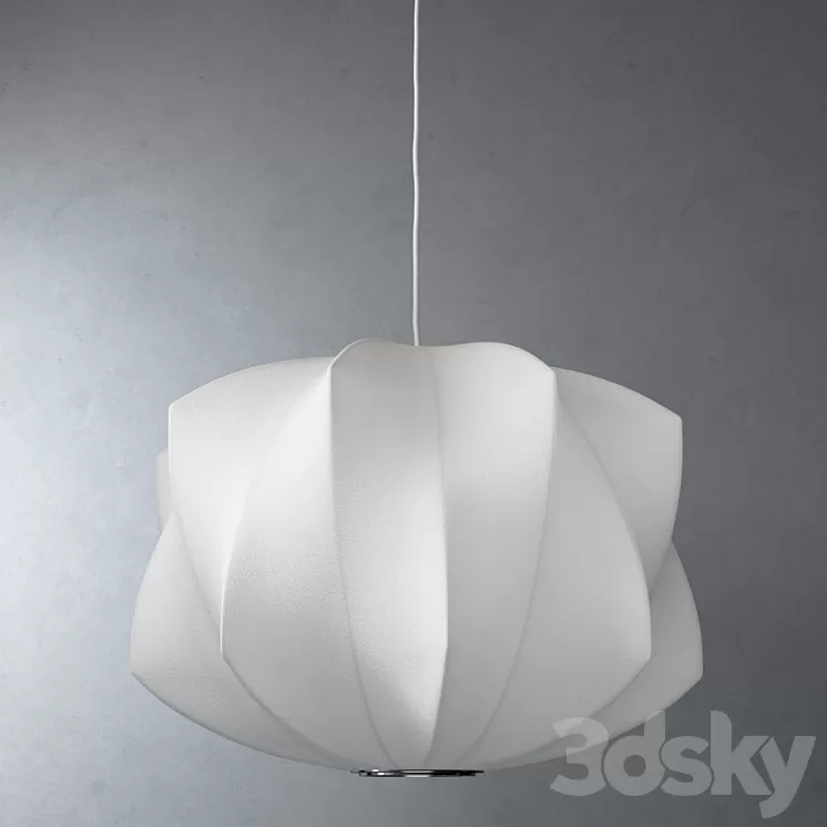 Criss cross propeller bubble lamp 3D Model