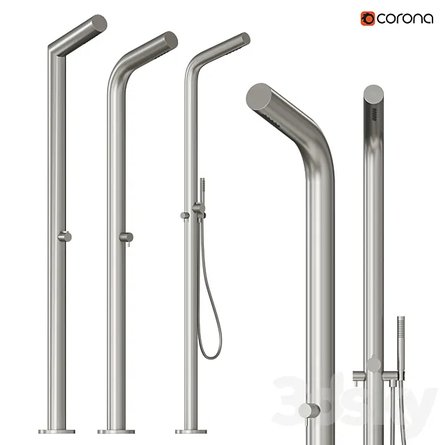 CRISTINA Rubinetterie CRIWX | Garden shower 3D Model