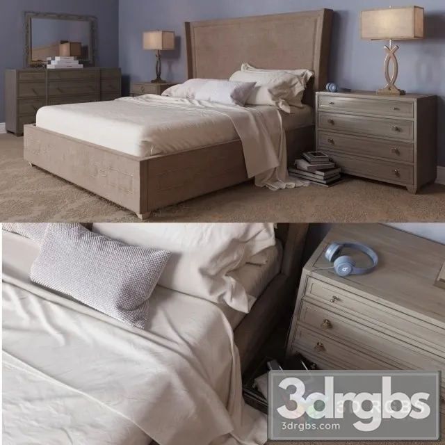 Criteria Bedroom 3D Model Free
