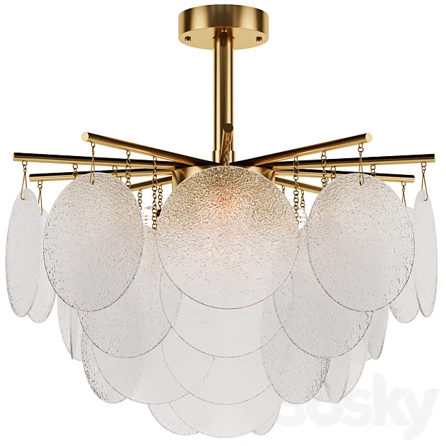 Crosby-Home LUIZA Glass 3D Model