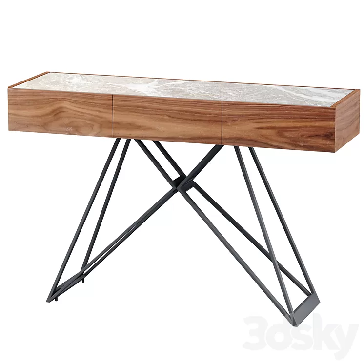 Cross console 3D Model