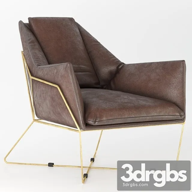 Crosshaven accent chair 2 3D Model Free