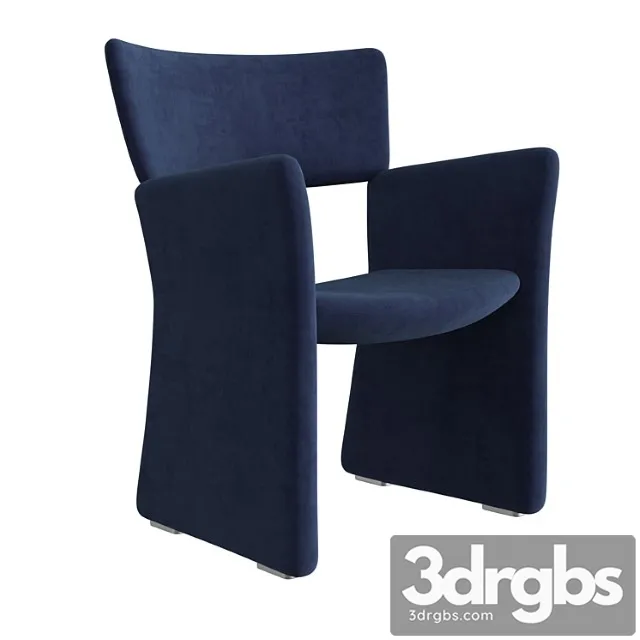 Crown armchair 3D Model Free