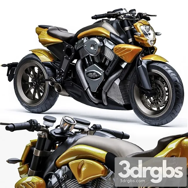 CR&S Duu Motorcycles Start at 3D Model Free