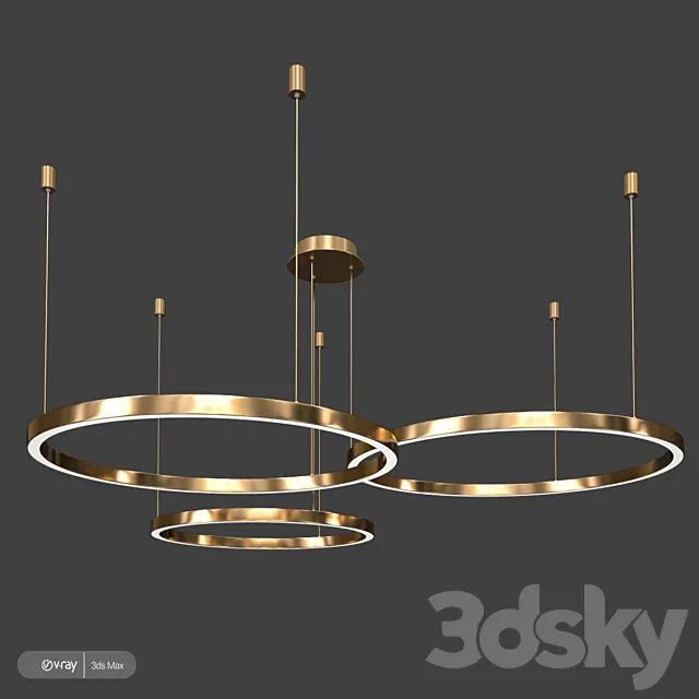 Cruise Chandelier 3D Model