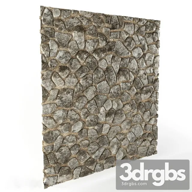 Crushed Stone Flooring 3D Model Free