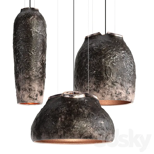 CRUST Pendent Lights 3D Model