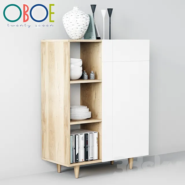 cruz Sideboard 3D Model