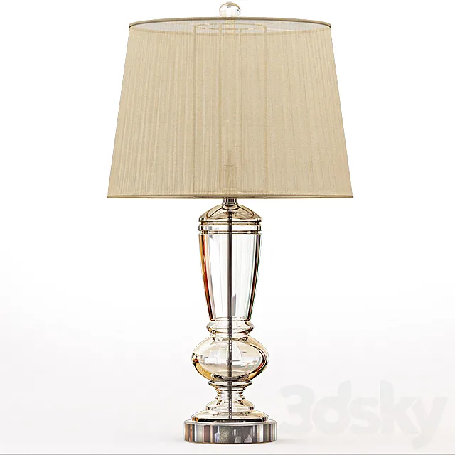 Crystal Castlebridge Table Lamp - Dimond D1811 3D Model