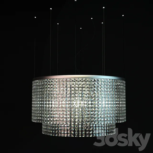 Crystal Chandelier 3D Model