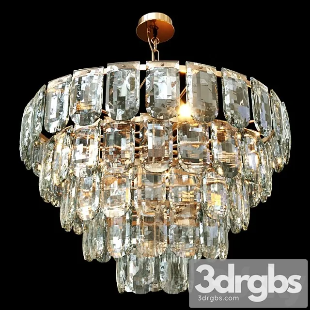 Crystal chandelier wertmark we106.07.103 lavinia 3D Model Free
