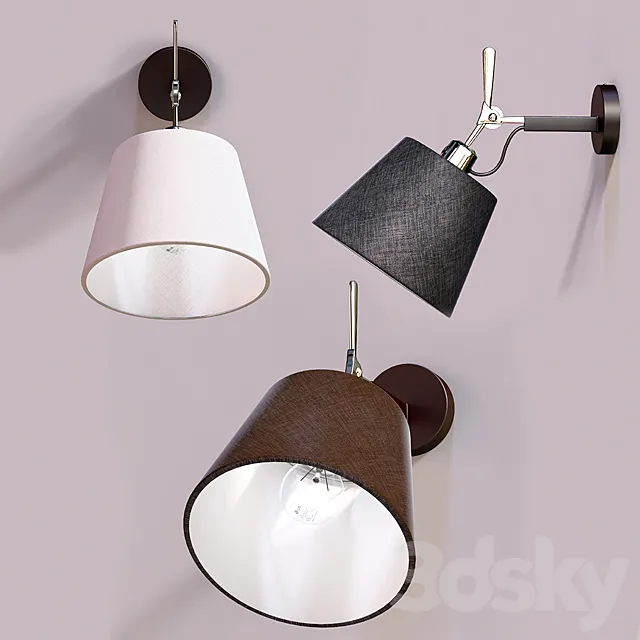 Crystal light bra in three colors 3DModel