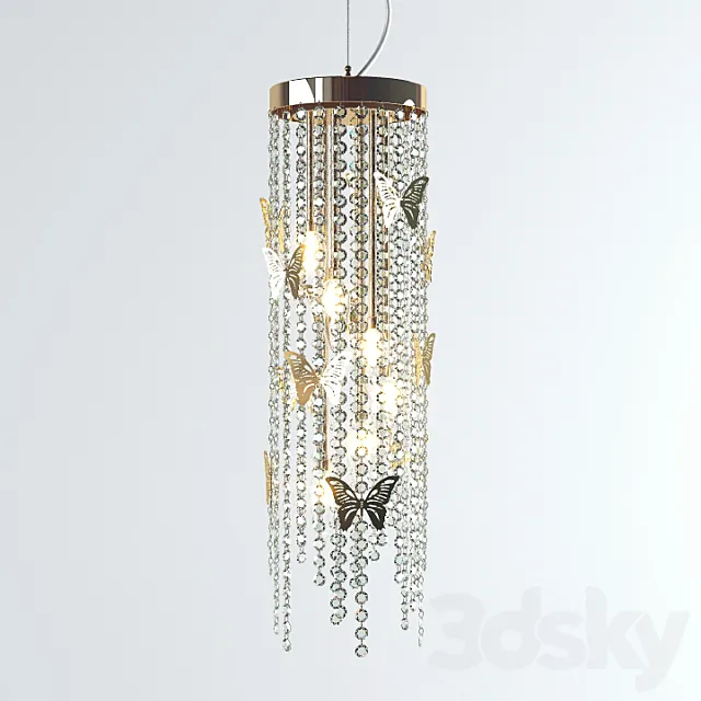 Crystal Lux Bloom SP Oro 3DModel