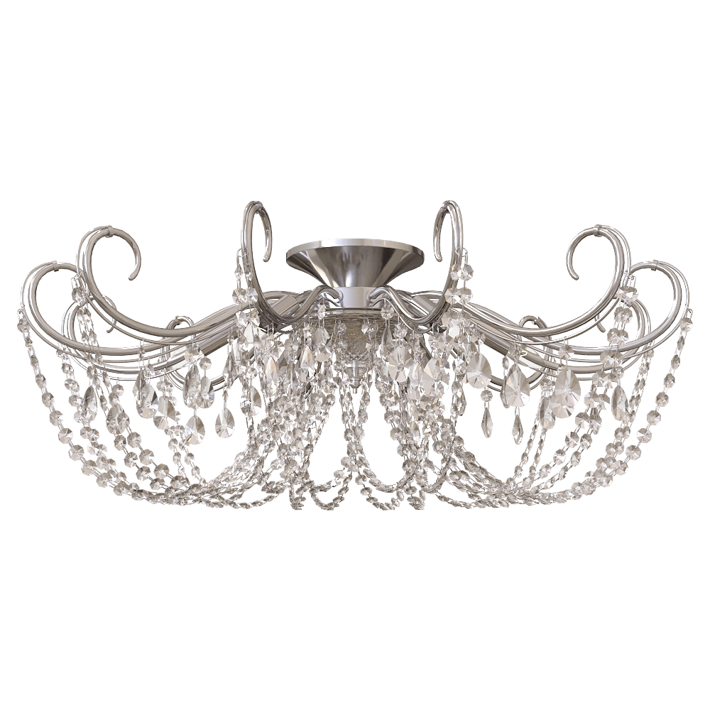 CRYSTAL LUX - Ceiling lamp Imperia PL6 Chrome 3D Model