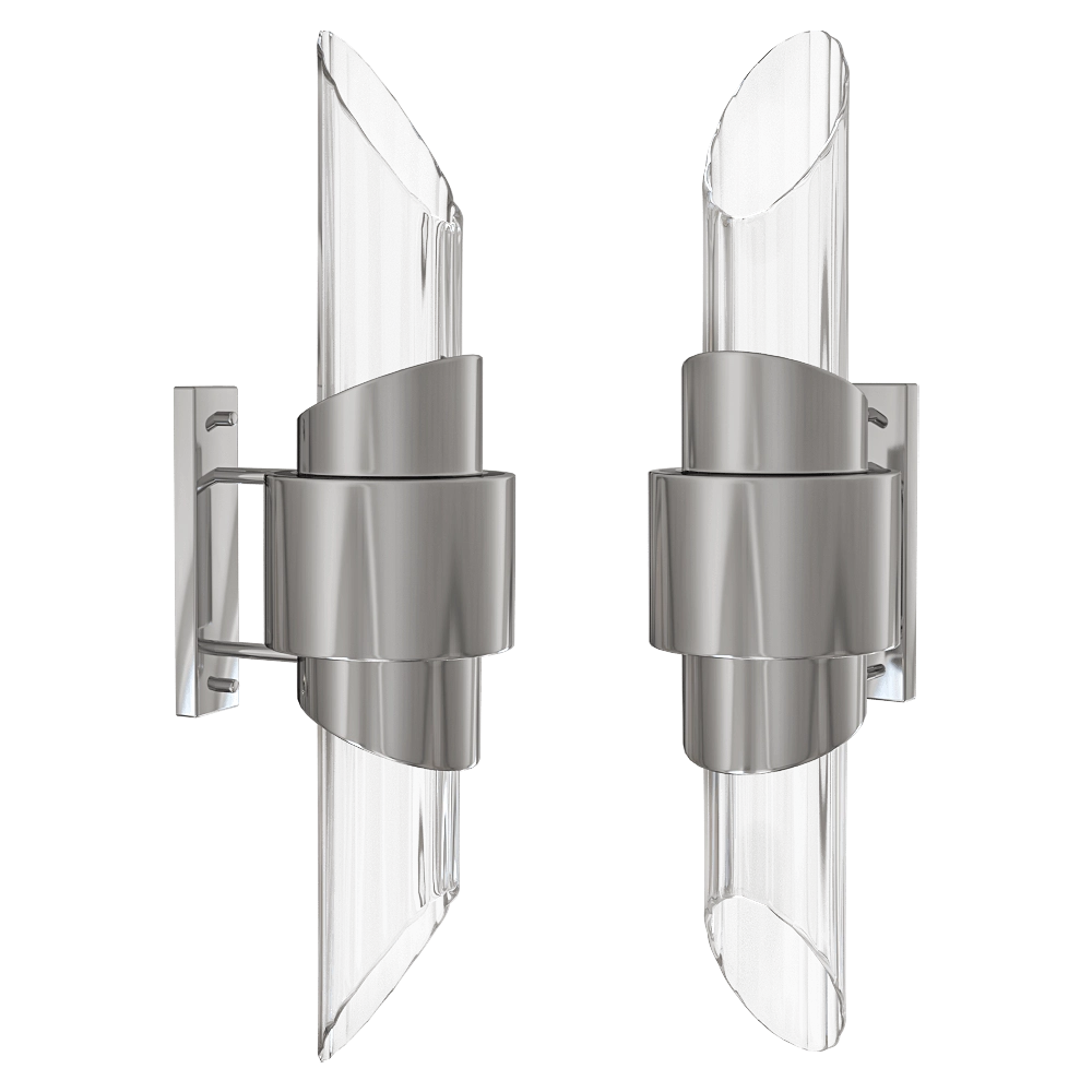 CRYSTAL LUX - Бра Justo AP2 Chrome 3D Model