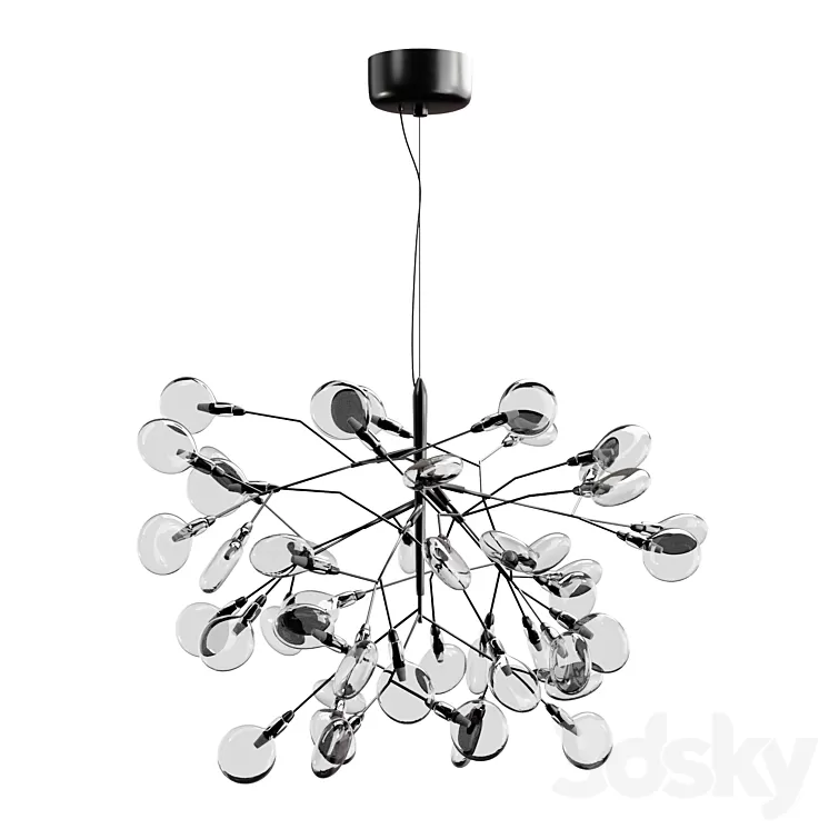 Crystal lux Evita SP63 D Black 3D Model Free