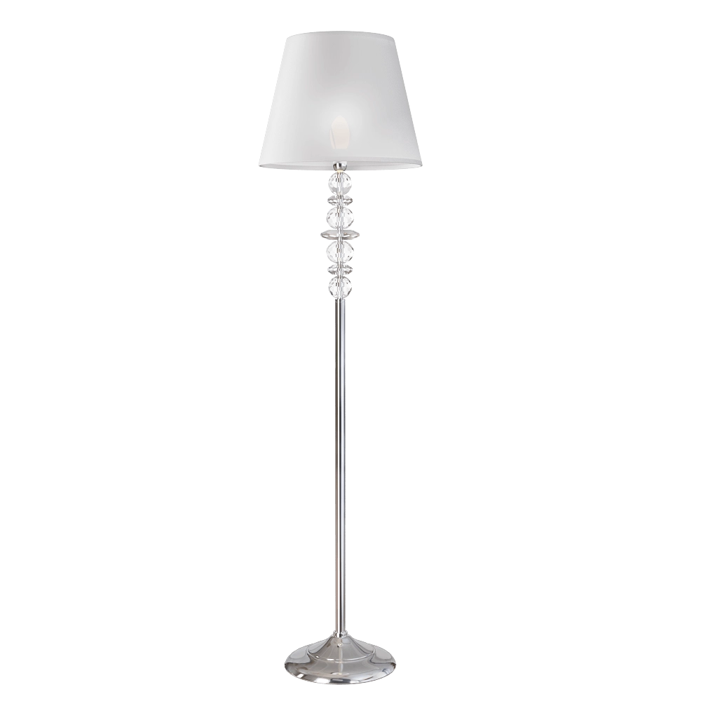 CRYSTAL LUX - Floor lamp Armando PT1 Chrome 3D Model