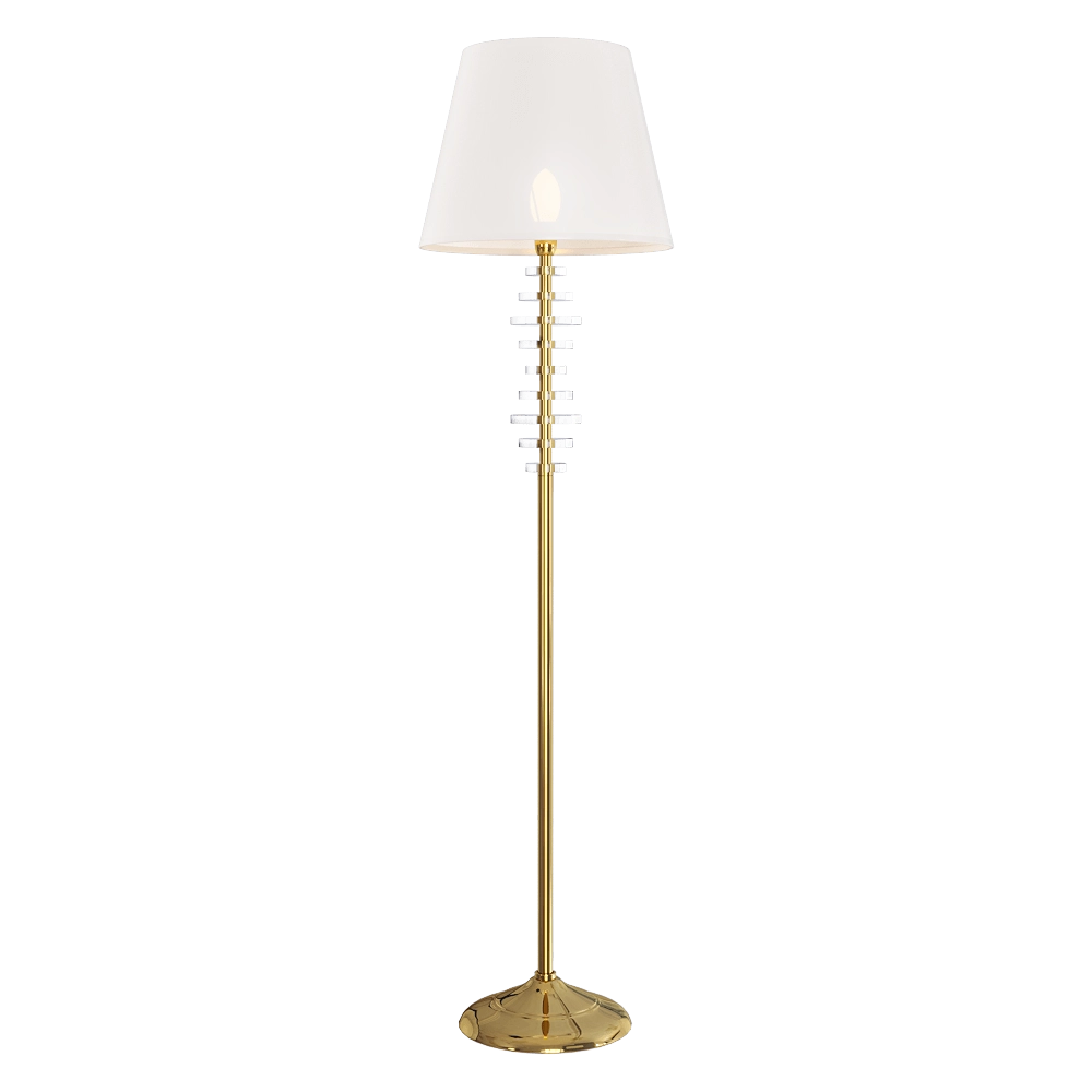 CRYSTAL LUX - Floor lamp Armando PT1 Gold 3D Model