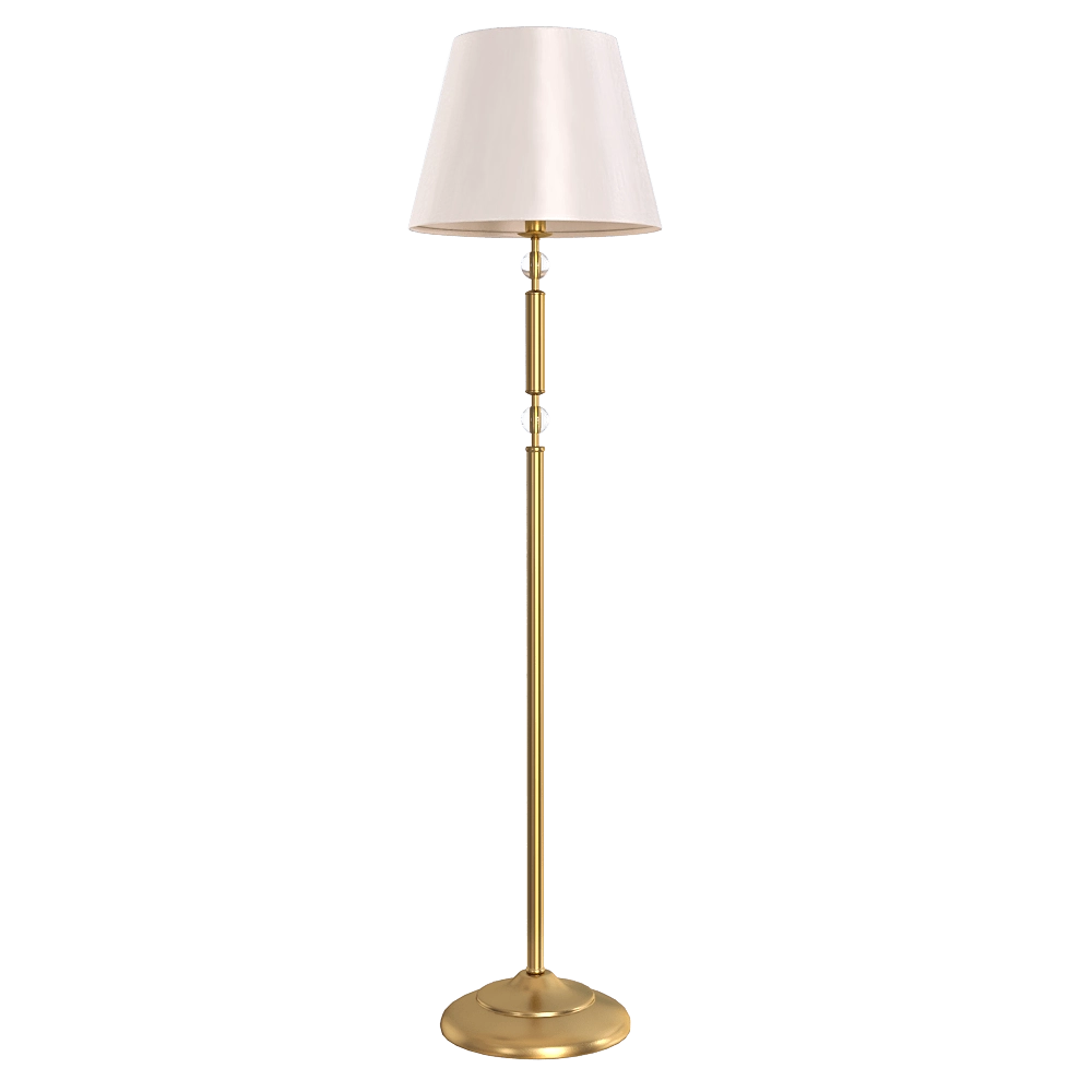 CRYSTAL LUX - Floor lamp Flavio Pt1 gold 3D Model