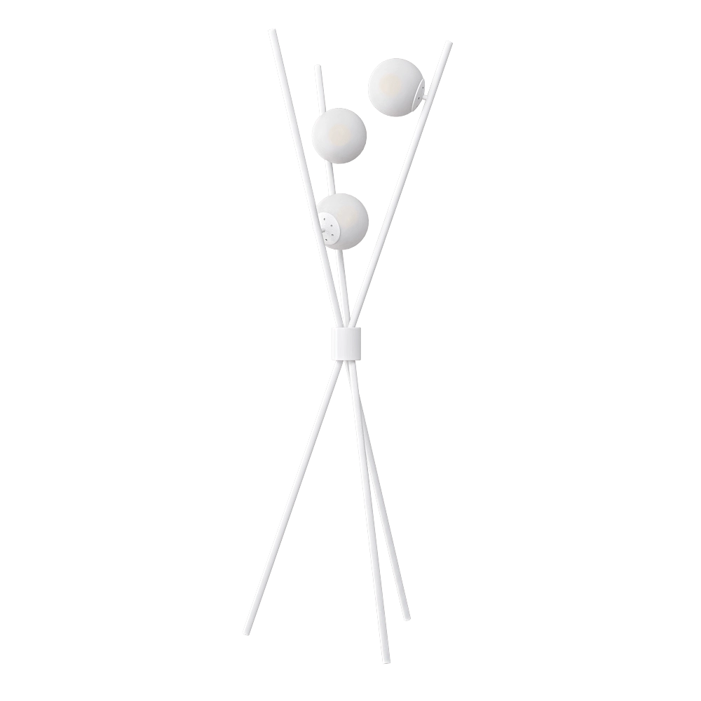 CRYSTAL LUX - Floor lamp Medea PT3 white 3D Model