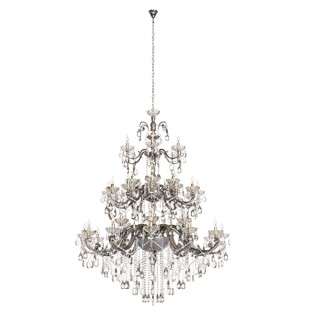 CRYSTAL LUX - Pendant chandelier Absolut SP48 3D Model