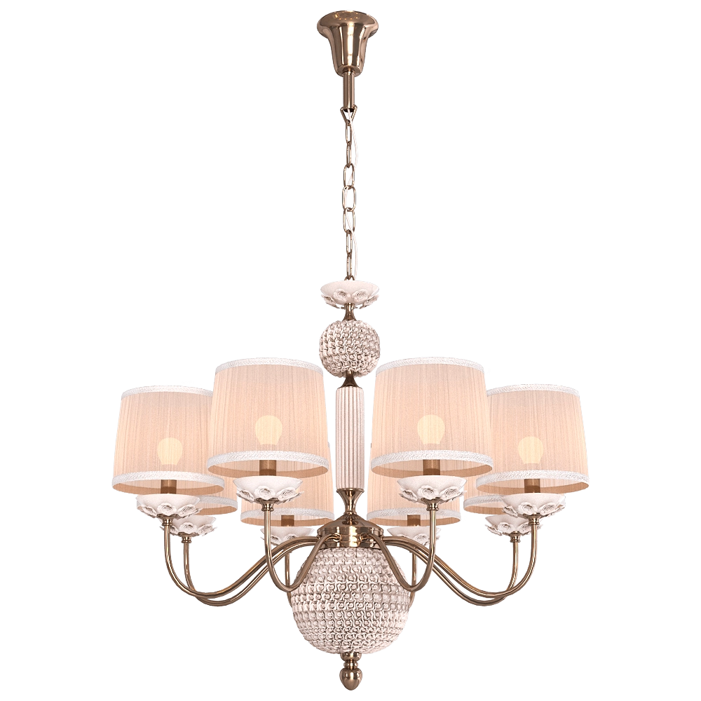 CRYSTAL LUX - Pendant chandelier Adagio SP8 3D Model