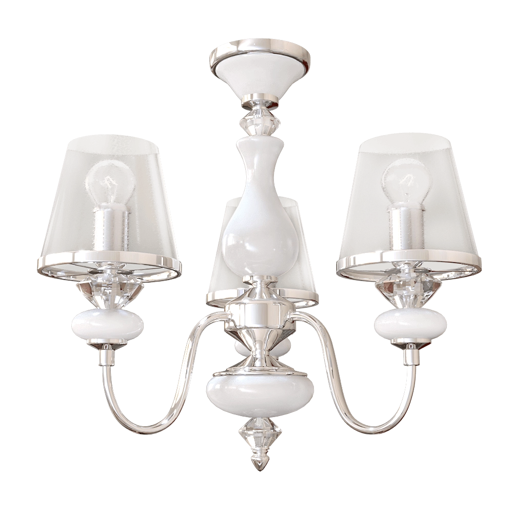 CRYSTAL LUX - Pendant chandelier Betis SP-PL3 3D Model