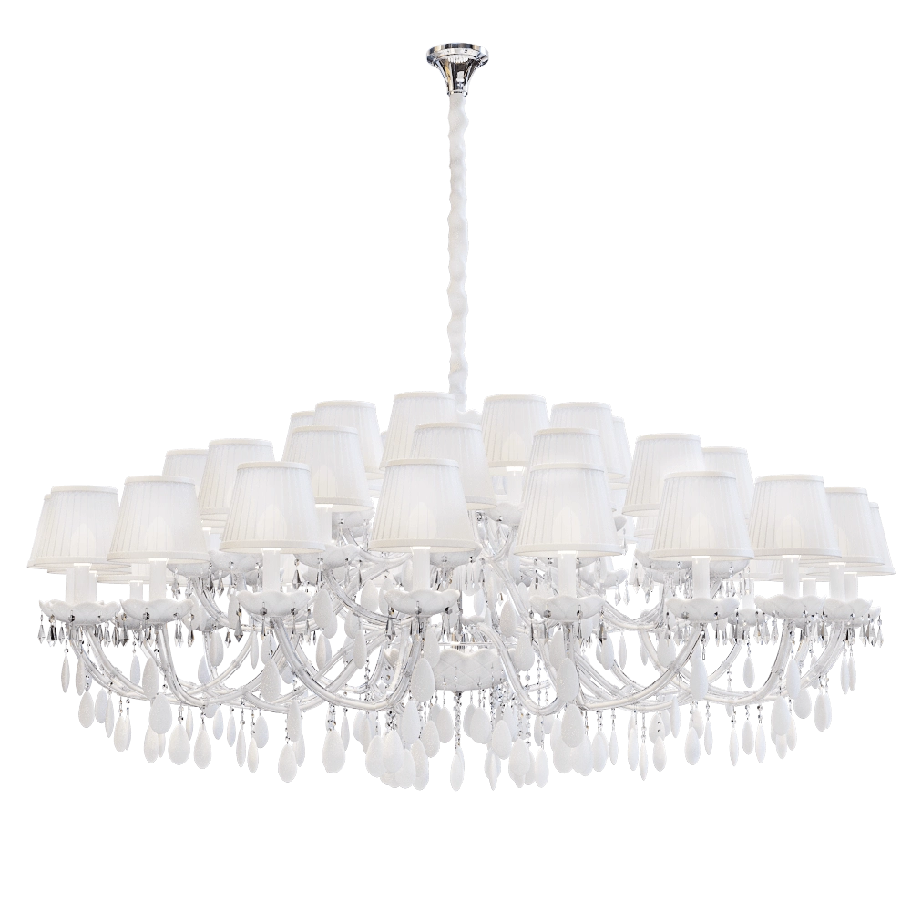 CRYSTAL LUX - Pendant chandelier Blanca SP45 3D Model