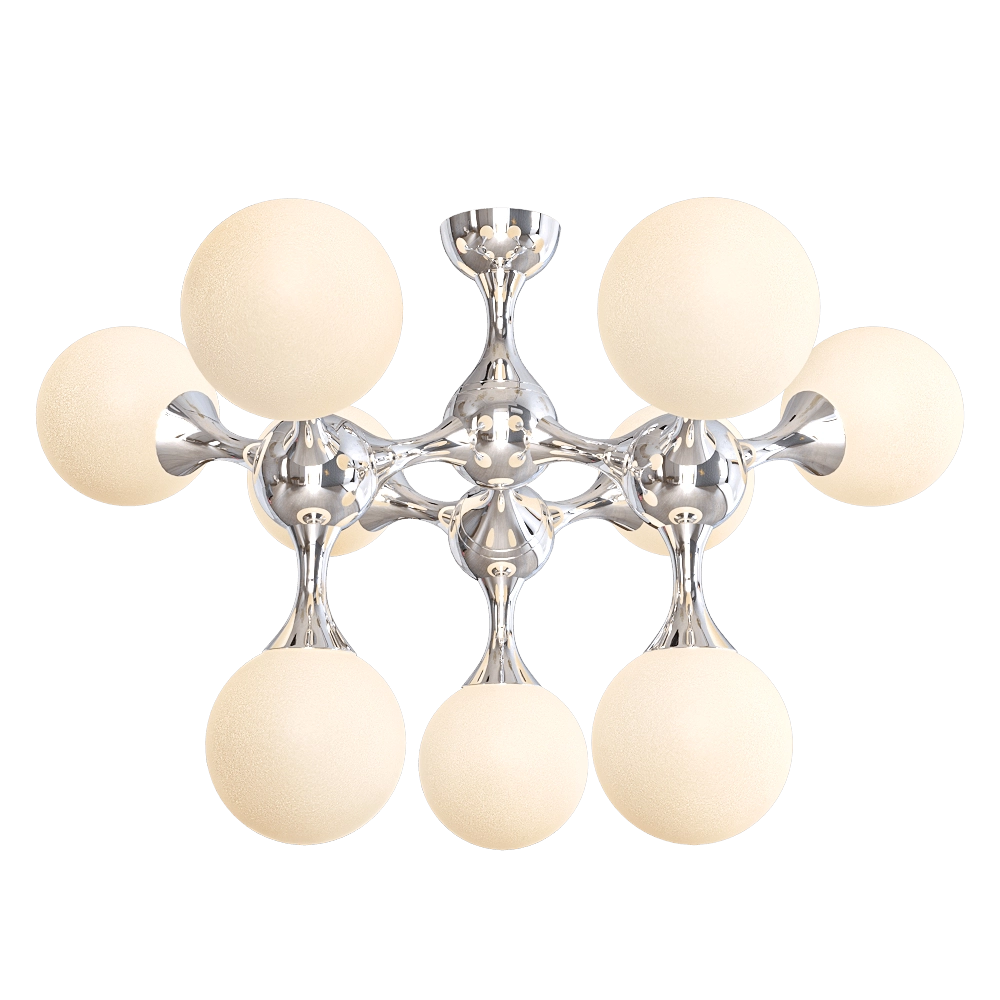 CRYSTAL LUX - Pendant chandelier Bolla PL9 3D Model