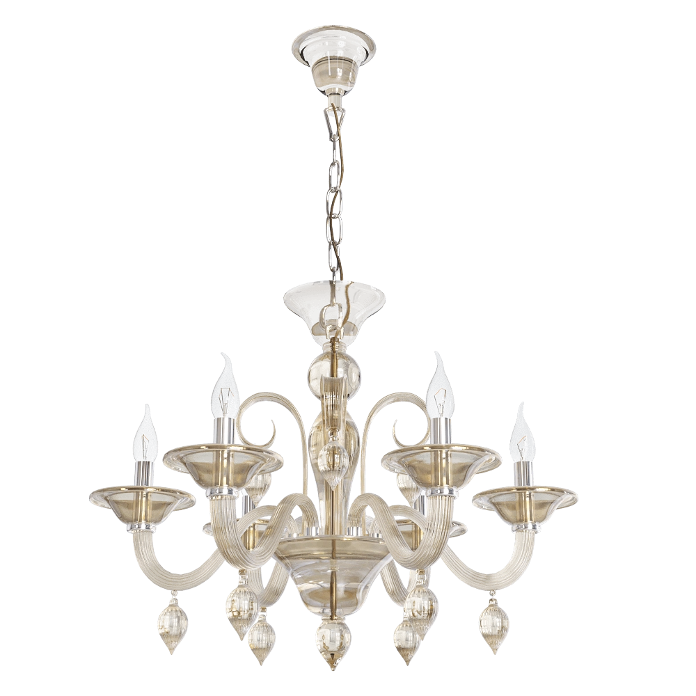 CRYSTAL LUX - Pendant chandelier Caetano SP6 3D Model