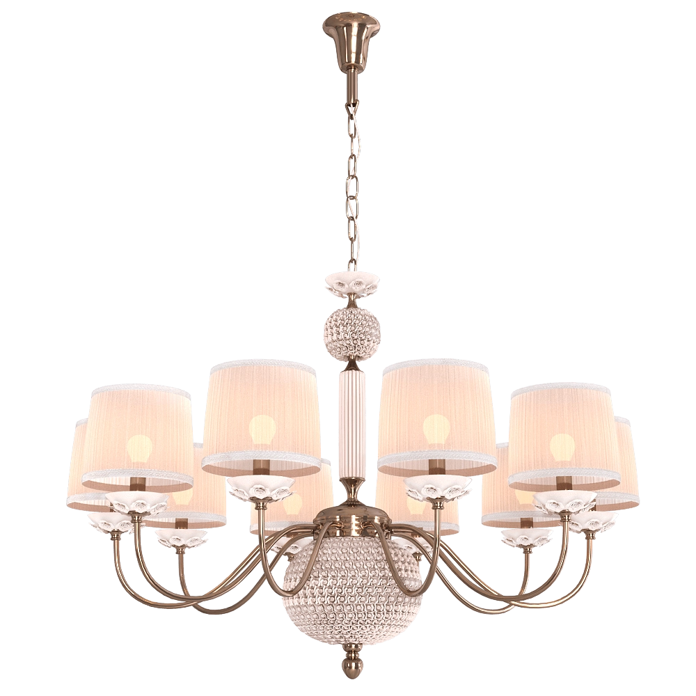 CRYSTAL LUX - Pendant lamp Adagio SP10 3D Model