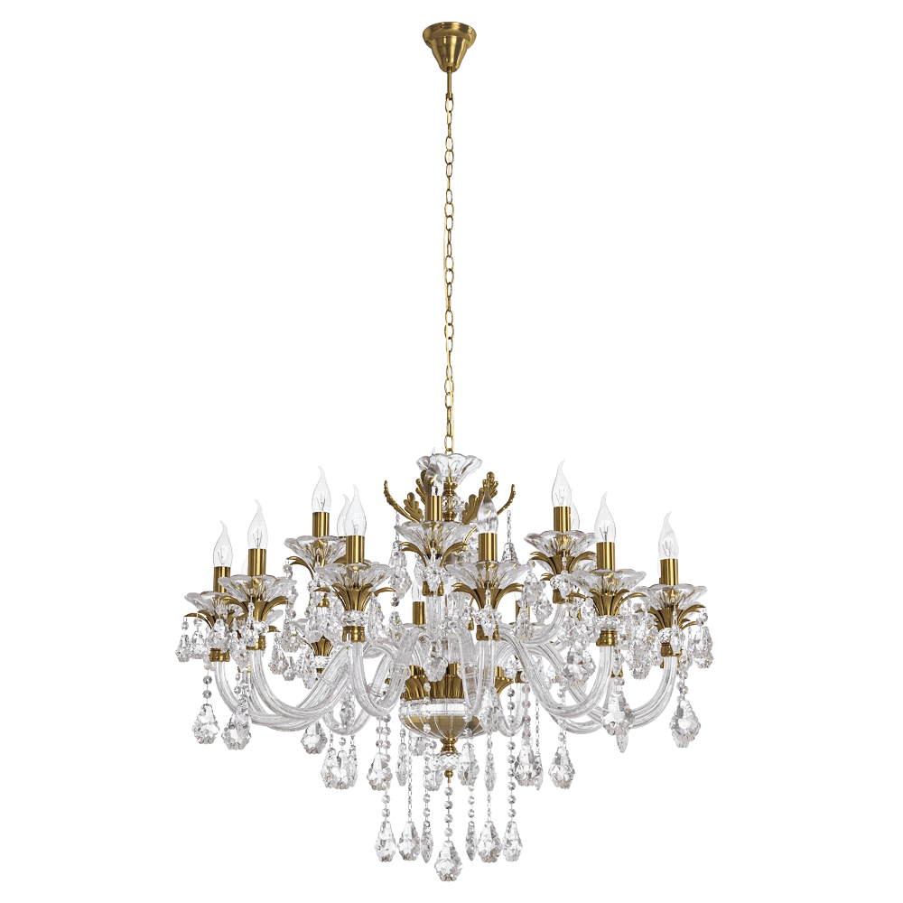 CRYSTAL LUX - Pendant lamp Alicante SP12+6 3D Model
